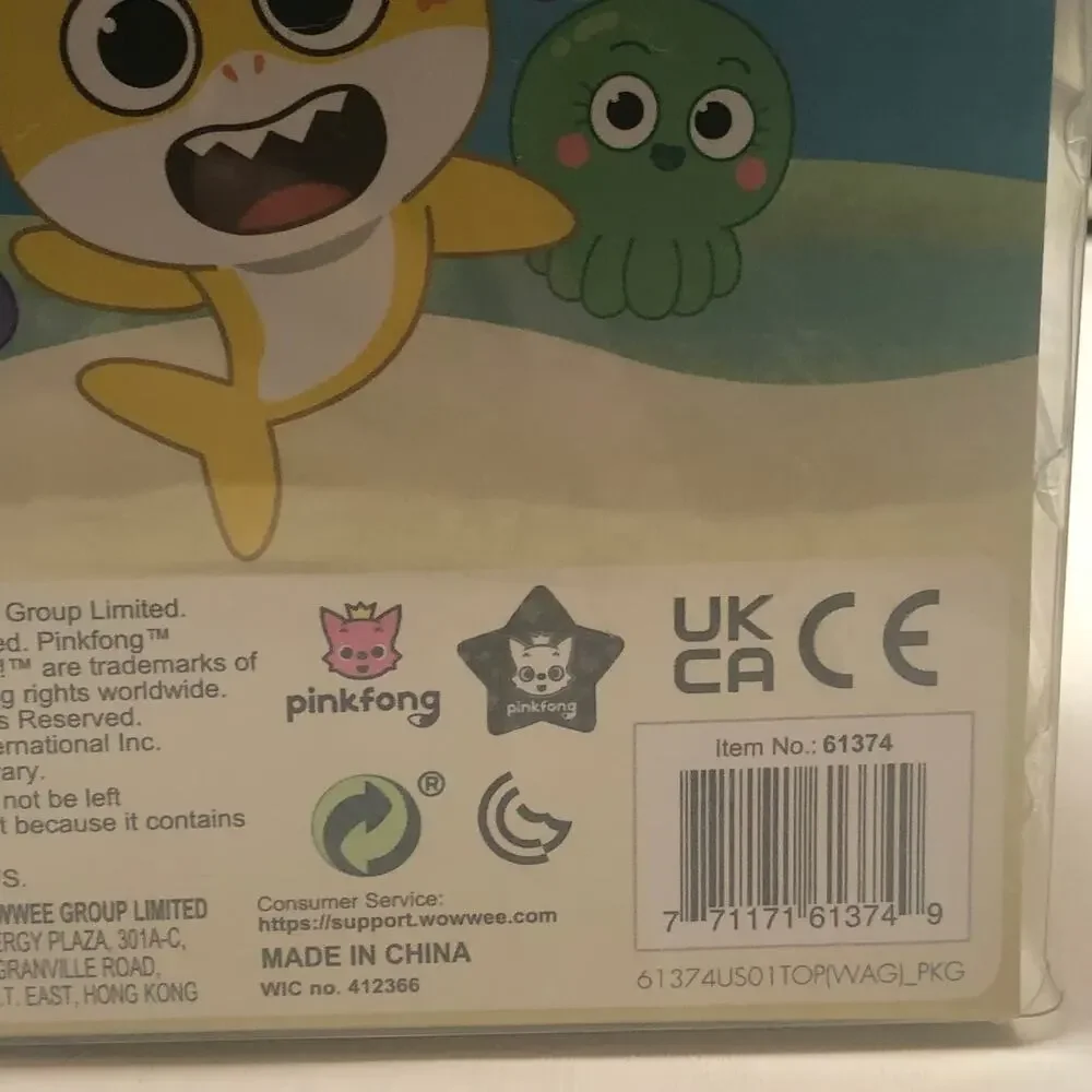New Pinkfong Nickelodeon Baby Sharks Big Show! Bath Time Set Squirt Toys